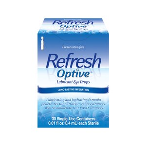 Allergan Optive Sensitive - Gotas lubricantes para ojos, sin conservantes