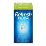 Refresh Relieva Lubricant Eye Drops, 0.33 fl oz, thumbnail image 2 of 4