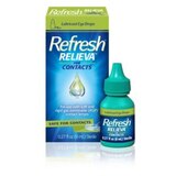 Refresh Relieva For Contacts Lubricant Eye Drops, 0.27 FL OZ, thumbnail image 1 of 4