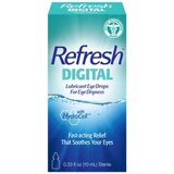 Refresh Digital Lubricant Eye Drops .33 fl oz, thumbnail image 2 of 4