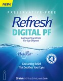 Refresh Digital Preservative Free, Lubricant Eye Drops, 30ct, thumbnail image 2 of 5