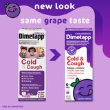 Children’s Dimetapp Cold & Cough Liquid, Grape Flavor, 8 Fl Oz, thumbnail image 5 of 5
