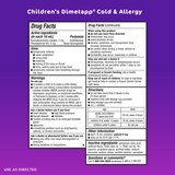 Dimetapp Children's Cold & Allergy Liquid, Grape, 4 OZ, thumbnail image 2 of 5