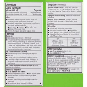 Robitussin Dm Dosage Chart