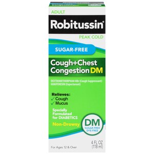 Robitussin Dm Dosage Chart