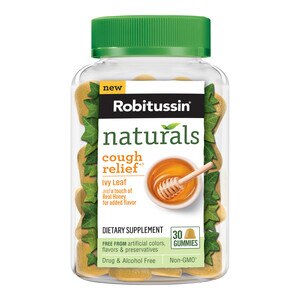 Robitussin Naturals Cough Relief Ivy Leaf Gummy 30 ct