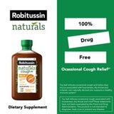 Robitussin naturals cough+ Mucus Relief Liquid, Ivy Leaf & Honey, 8.3 OZ, thumbnail image 2 of 6