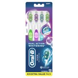 Oral-B Vivid Whitening Toothbrush, Soft Bristle, 4 CT, thumbnail image 1 of 11