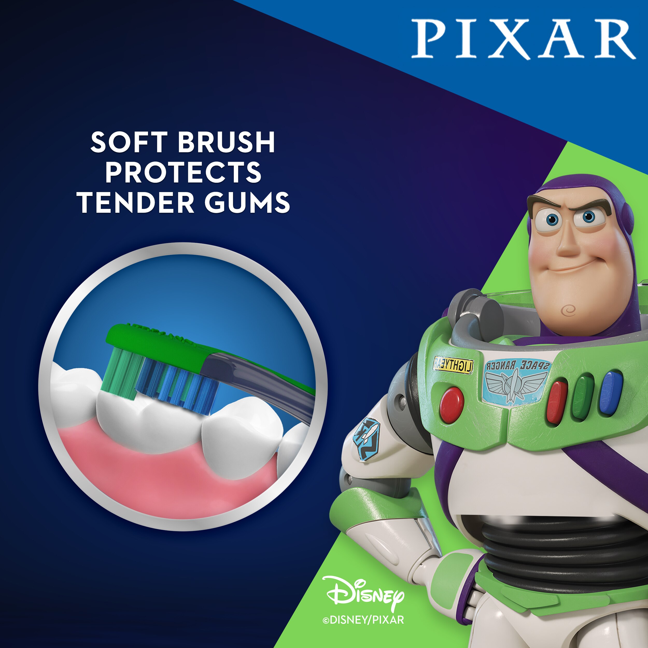 koppeling Uitbarsten onderwerpen Oral-B Kids Manual Toothbrush featuring Disney & Pixar's Toy Story, Soft  Bristles, For Children and Toddlers 3+, 2 count | Pick Up In Store TODAY at  CVS
