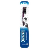 Oral-B Charcoal Whitening Therapy Medium Toothbrush, 1/Pack, thumbnail image 1 of 8