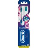 Oral-B Vivid Whitening Dual Action Toothbrush, Soft Bristle, 2 CT, thumbnail image 1 of 2
