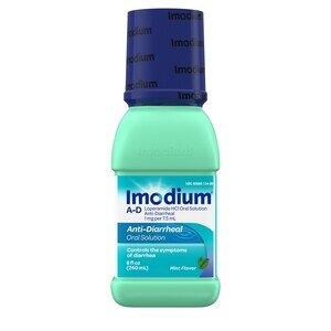 Imodium A-D Liquid Oral Anti-Diarrheal Medicine, Mint Flavor, 8 FL Oz - 8 Oz , CVS