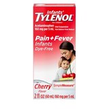 Infants' Tylenol Dye-Free Simple Measure Acetaminophen Oral Suspension, Cherry, thumbnail image 5 of 9