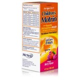Motrin Children's Pain/Fever Relief Berry Liquid, 4 FL OZ, thumbnail image 3 of 5