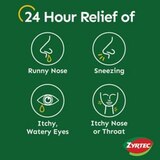 Zyrtec 24HR Allergy Relief Liquid Gels, thumbnail image 3 of 8