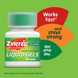 Zyrtec 24HR Allergy Relief Liquid Gels, thumbnail image 2 of 13