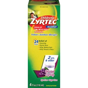 Zyrtec Infant Dosing Chart