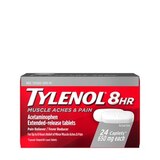 Tylenol 8 Hour Muscle Aches & Pain Acetaminophen Tablets, thumbnail image 1 of 9