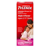 Children's Tylenol Pain & Fever Acetaminophen Oral Suspension, 4 FL OZ, thumbnail image 1 of 15