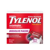 Tylenol Extra Strength Acetaminophen Dissolve Packs, Berry, thumbnail image 1 of 8