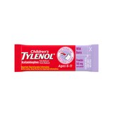 Children's Tylenol Acetaminophen Dissolve Packets, Wild Berry, thumbnail image 4 of 15