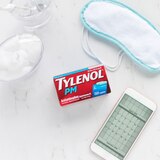 Tylenol PM Extra Strength Pain Reliever & Sleep Aid Caplets, thumbnail image 4 of 15