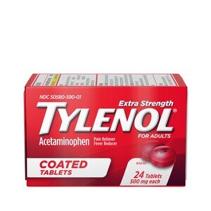 Tylenol Extra Strength Coated Tablets with Acetaminophen 500mg