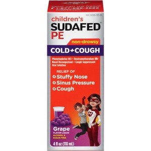 cold medicine for 2 year old