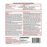 Sudafed PE Non-Drowsy Head Congestion + Pain Relief Caplets, 20 CT, thumbnail image 5 of 8