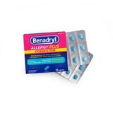 Benadryl Allergy Plus Congestion Ultratabs Allergy Medicine, 24 ct, thumbnail image 3 of 7