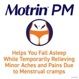 Motrin PM Pain Reliever/Nighttime Sleep-Aid Coated Caplets, thumbnail image 3 of 9