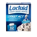 Lactaid Fast Act Lactose Intolerance Caplets, thumbnail image 5 of 9