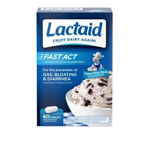 Lactaid Fast Act Lactose Intolerance Caplets, 60 Ct , CVS