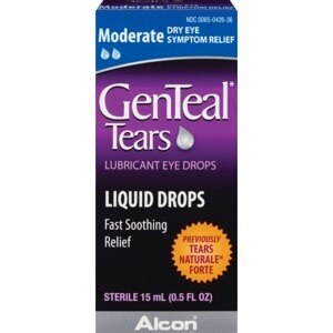 GenTeal Tears Lubricant Eye Drops, Moderate, .5 OZ