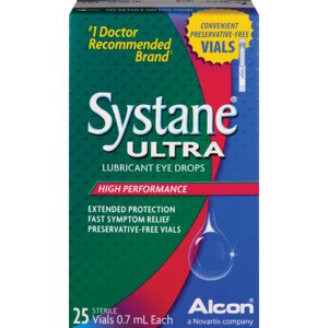 Systane Ultra Lubricant Eye Drops Vials