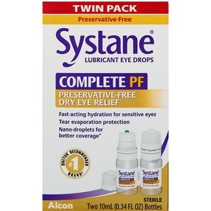 SYSTANE Complete Multi-Dose Preservative-Free Twin Pack 2x10 Ml - 0.34 Oz , CVS
