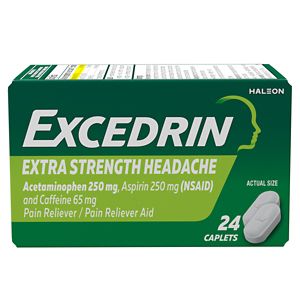 Excedrin Extra Strength Headache Pain Relief Caplets, 24 Ct , CVS