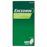 Excedrin Extra Strength Headache Pain Relief Caplets, thumbnail image 5 of 8