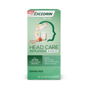 Head Care Replenish + Focus From Excedrin Drink Mix, 24 Ct , CVS