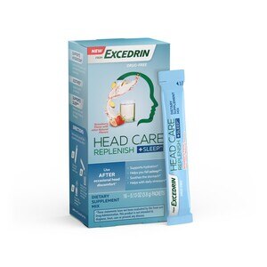 Head Care Replenish + Sleep From Excedrin Dietary Supplement, 16 Ct , CVS