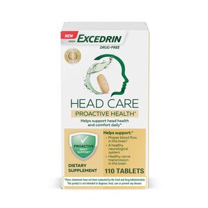 Head Care Proactive Health From Excedrin Dietary Supplement, 110 Ct , CVS