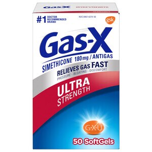 Gas-X Ultra Strength Anti-Gas Softgels, 50 Ct , CVS