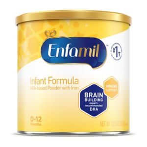 Enfamil Premium - Fórmula instantánea para bebé, polvo a base de leche, con hierro, 12.5 oz