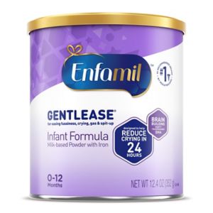 Enfamil Gentlease - Fórmula infantil, para irritabilidad y gases, 12.4 oz