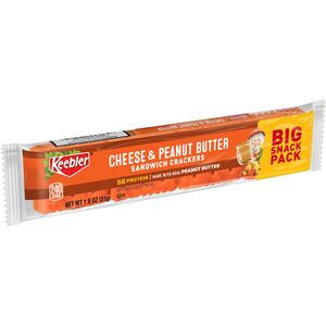 Keebler Cheese & Peanut Butter Sandwich Crackers, 1.8 Oz , CVS