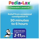 Pedia-Lax Laxative Chewable Tablets for Kids, Ages 2-11, Watermelon, 30 CT, thumbnail image 2 of 7