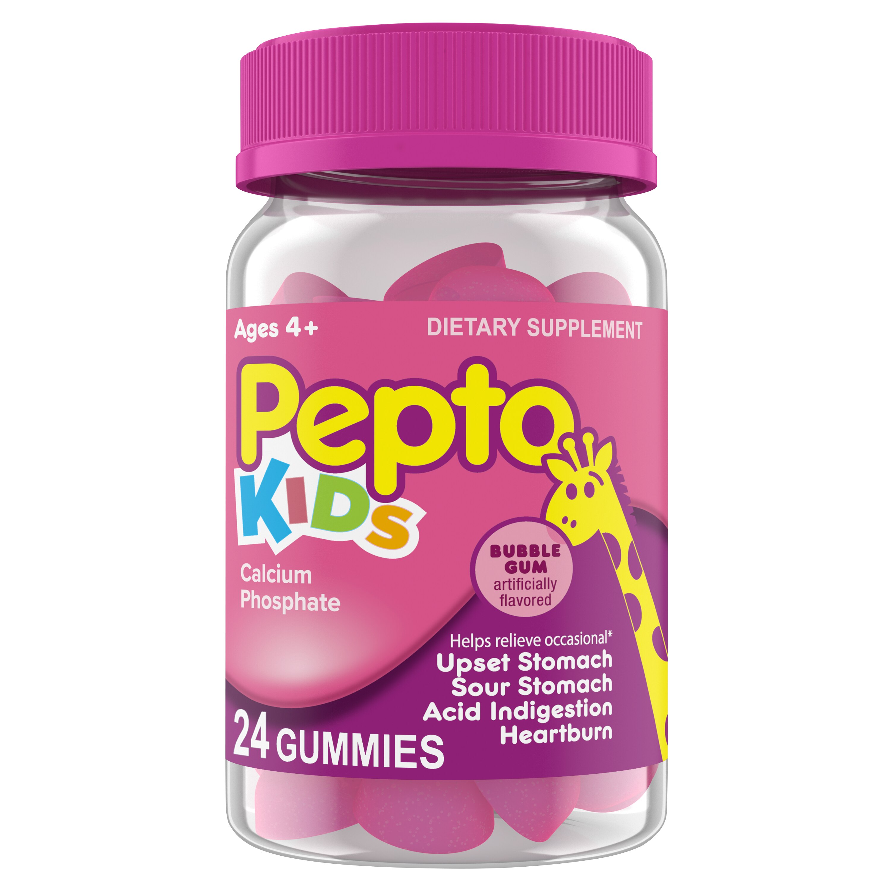 Pepto-Bismol Pepto Kids Gummies, 24 Ct , CVS