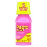 Pepto Bismol 5 Symptoms Digestive Relief Liquid, thumbnail image 1 of 7