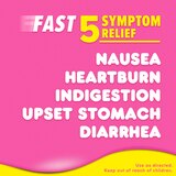 Pepto Bismol 5 Symptoms Digestive Relief Liquid, thumbnail image 2 of 7