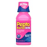 Pepto Bismol Ultra 5 Symptom Relief Liquid, thumbnail image 1 of 9
